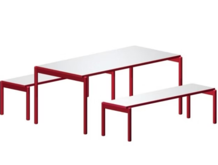 Conjunto refeitório tamanho 4 - M2B-04 (MARCA: MA -Modelo: M2B04)